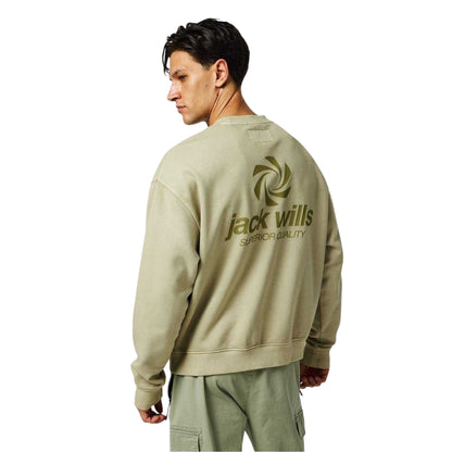 Willow - Back - Jack Wills Mens Relaxed Fit Sweatshirt
