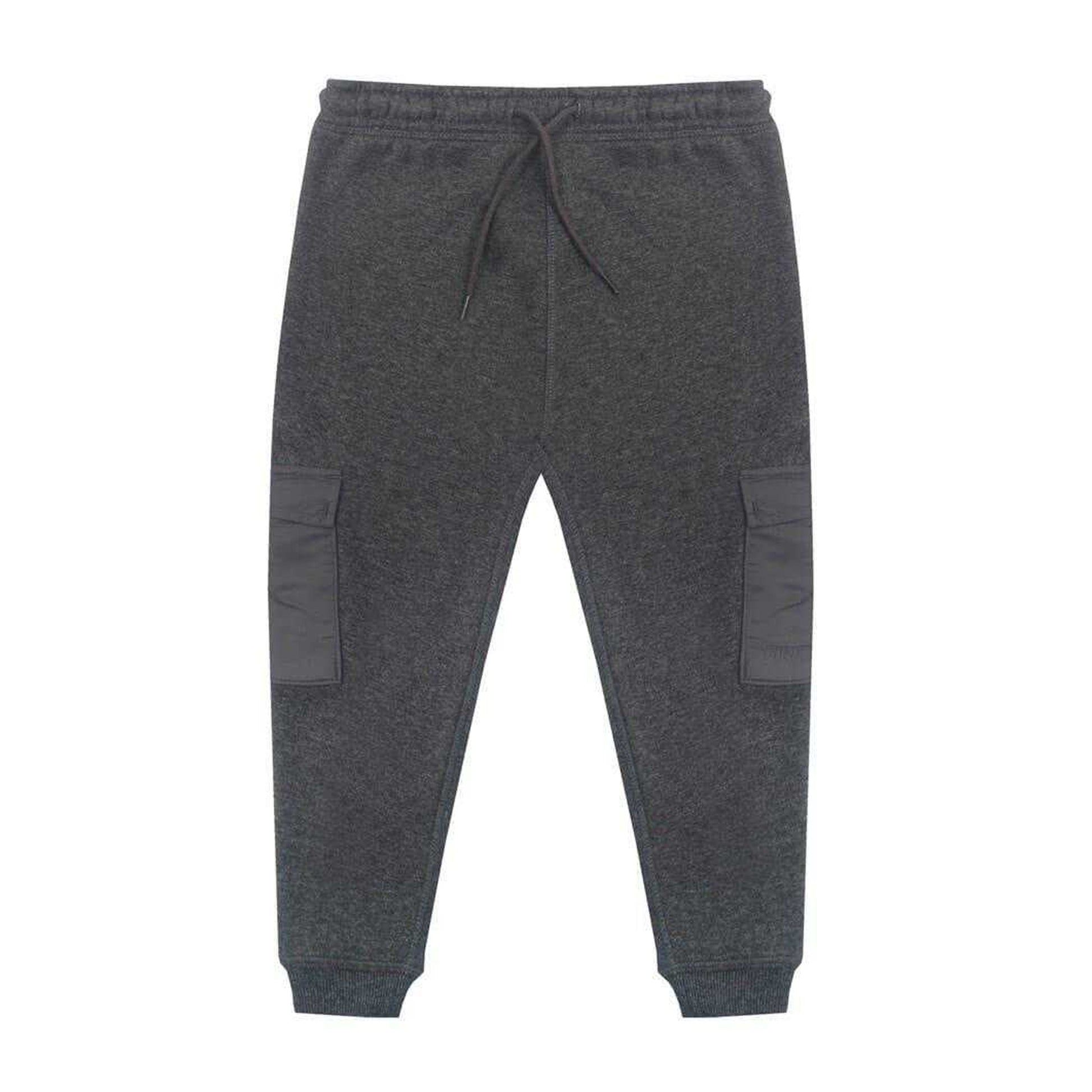 Charcoal - Side - Firetrap Boys Infant Hoodie And Joggers Set