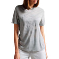 Grey - Front - Ted Baker Womens-Ladies Tedin Logo T-Shirt