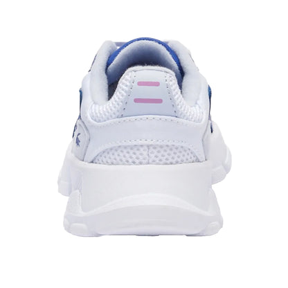 Light Blue - Back - Lacoste Childrens-Kids L003 Neo Suede Trainers