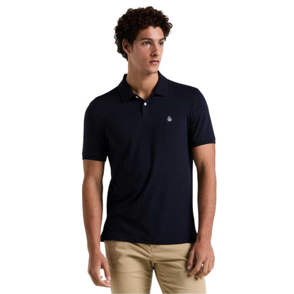 Dark Sapphire - Front - Original Penguin Mens Daddy Polo Shirt