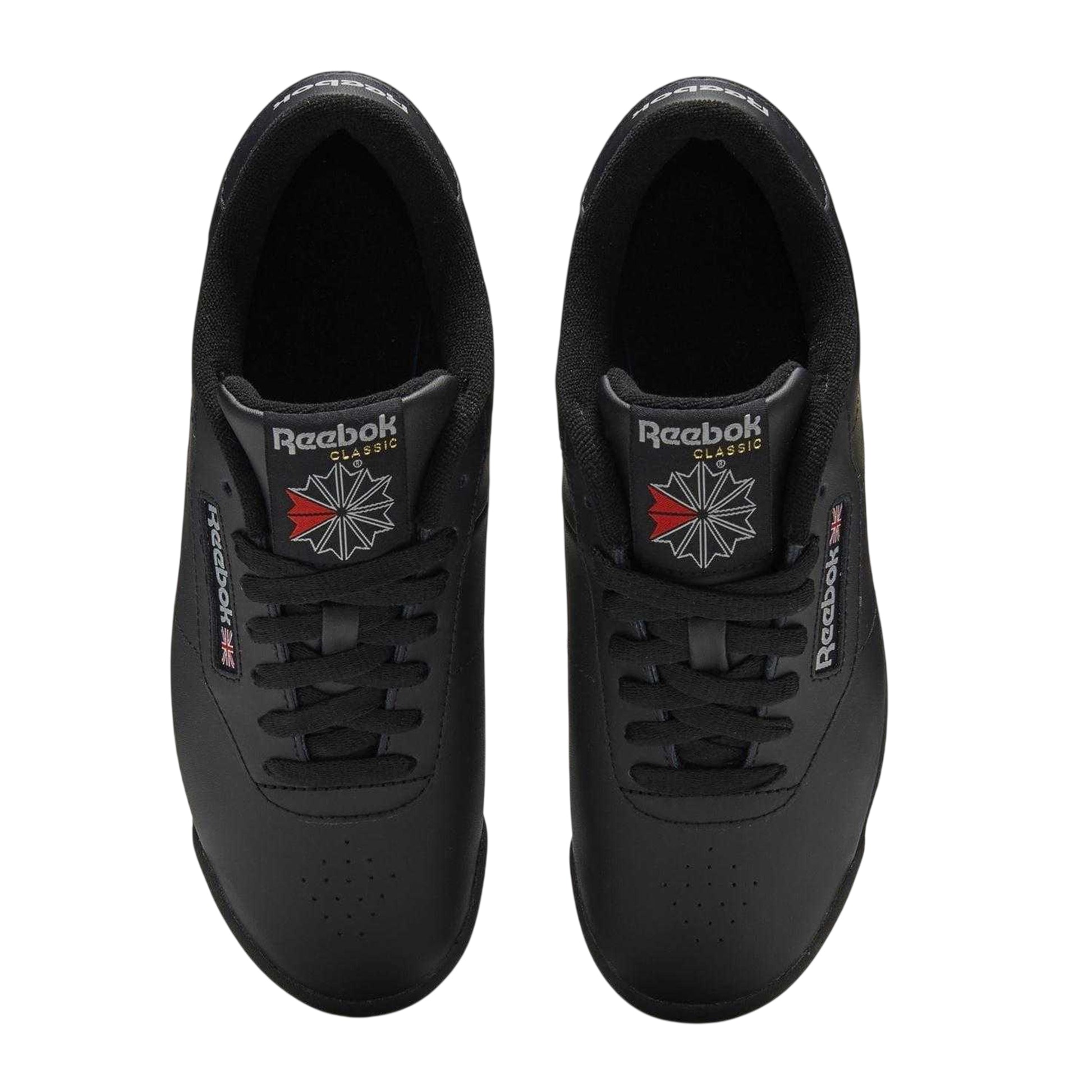 Black - Lifestyle - Reebok Womens-Ladies Princess Trainers