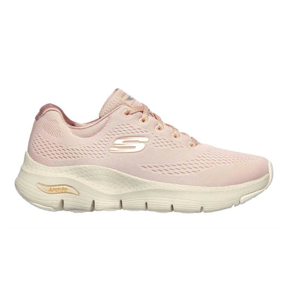 Light Pink - Side - Skechers Womens-Ladies Arch Fit Trainers