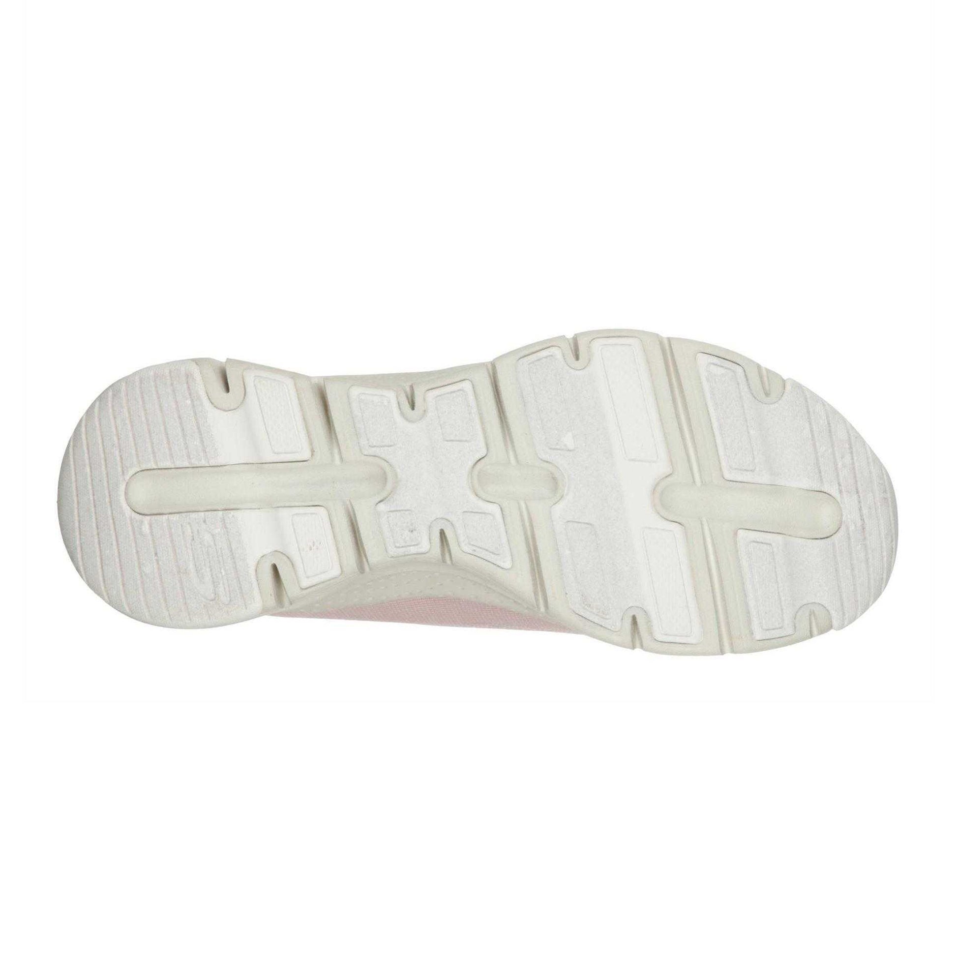 Light Pink - Pack Shot - Skechers Womens-Ladies Arch Fit Trainers