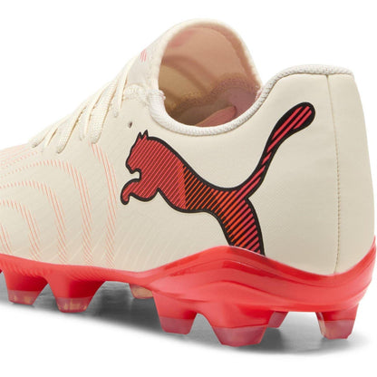 Almond-Red - Pack Shot - Puma Mens Future Firm Ground Football Boots