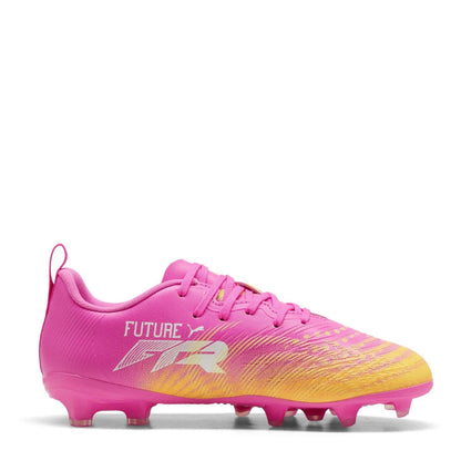 Pink - Lifestyle - Puma Childrens-Kids Future Textured Firm Ground Football Boots
