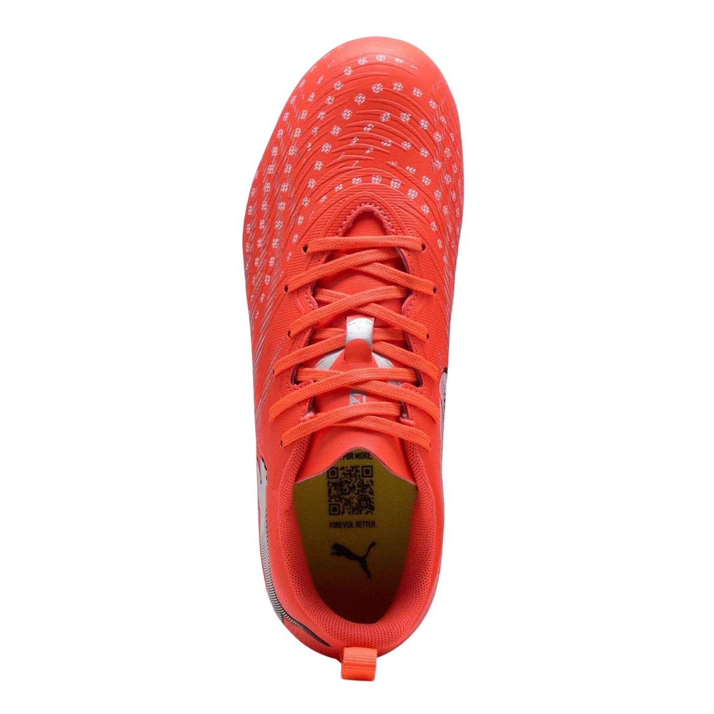 Red-Silver - Lifestyle - Puma Childrens-Kids Future Textured Firm Ground Football Boots