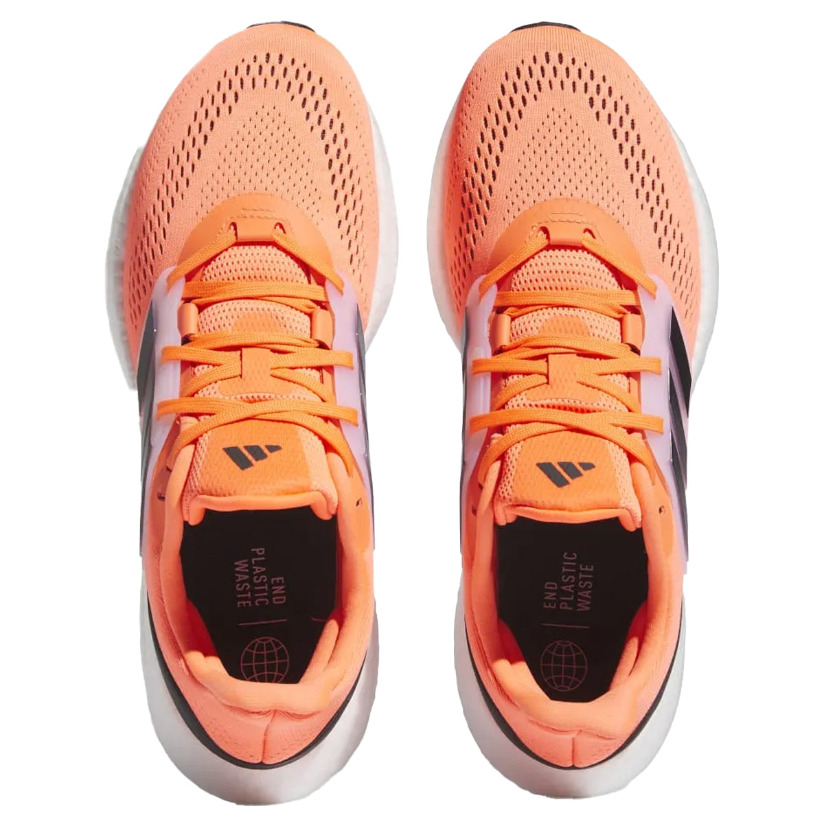 Solar Red-Carbon-Cloud White - Lifestyle - Adidas Mens Performance Pureboost 22 Trainers