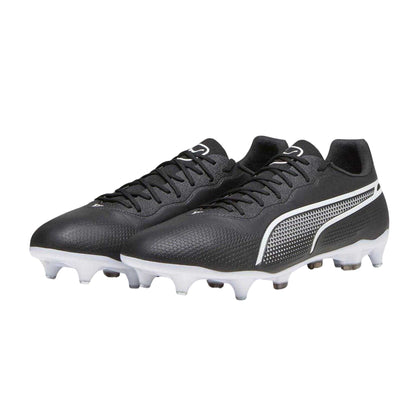 Puma Black-Puma White - Side - Puma Mens Pro Soft Ground Football Boots