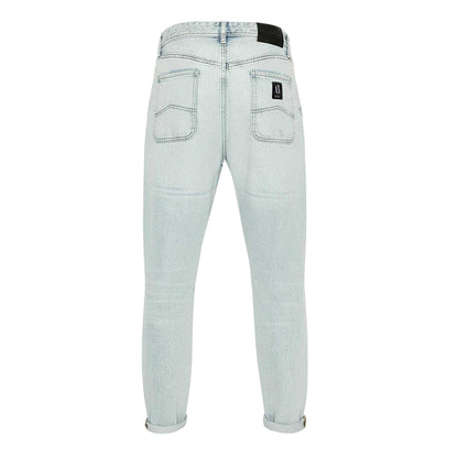 Indigo - Back - Armani Exchange Mens Carrot Fit Jeans