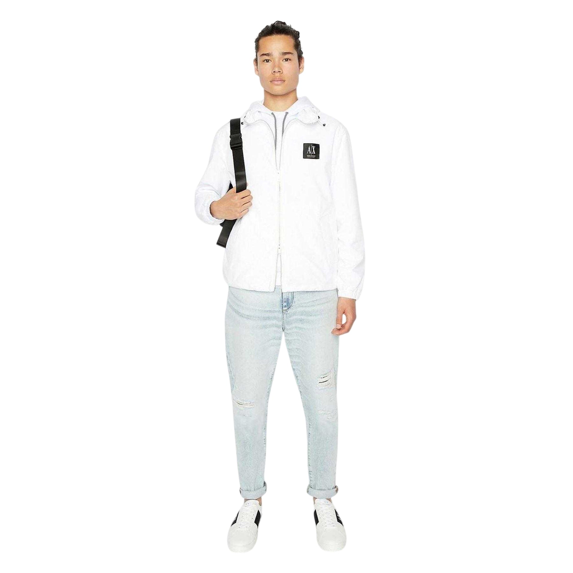 Indigo - Side - Armani Exchange Mens Carrot Fit Jeans