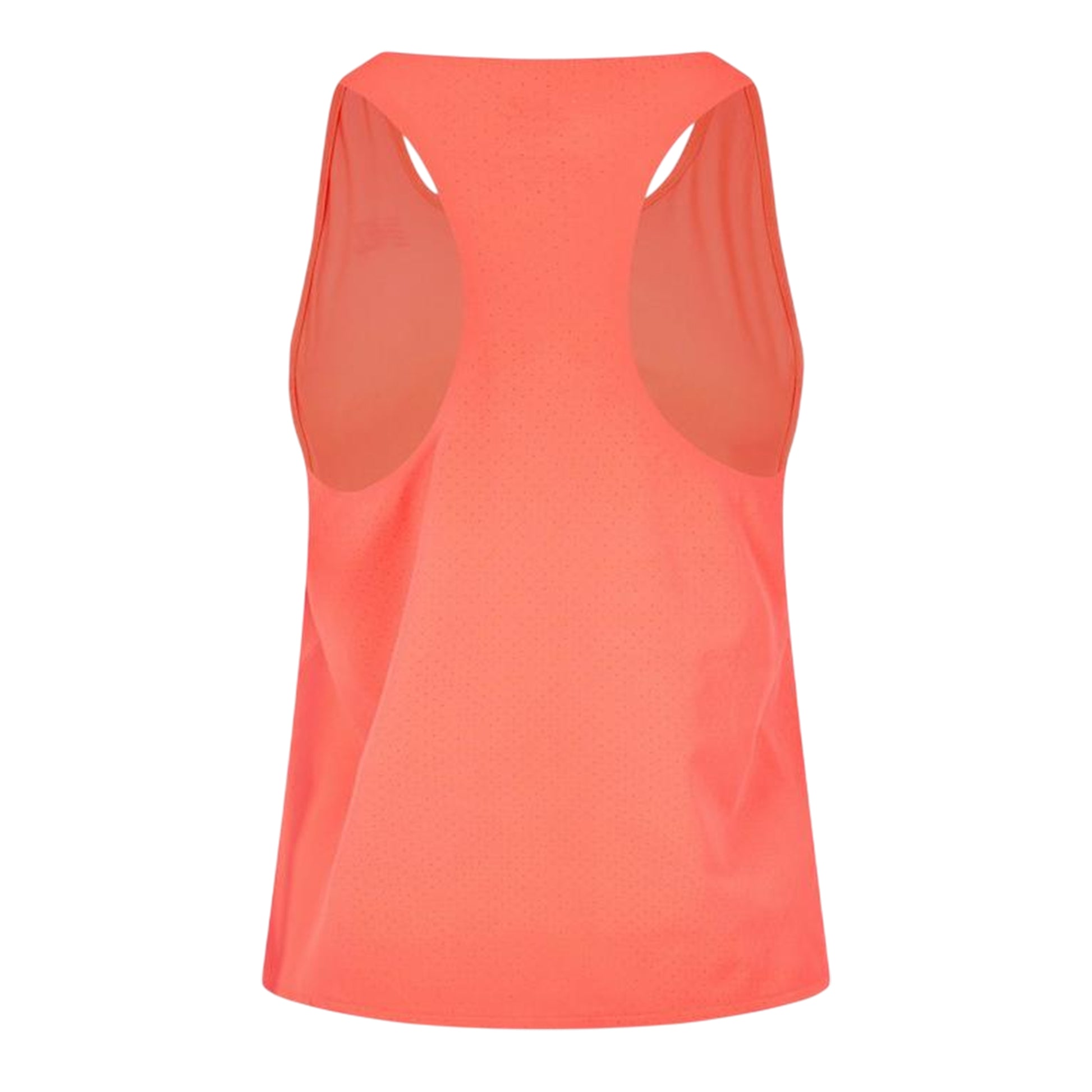 Red - Back - New Balance Womens-Ladies Lightweight Racing Vest Top