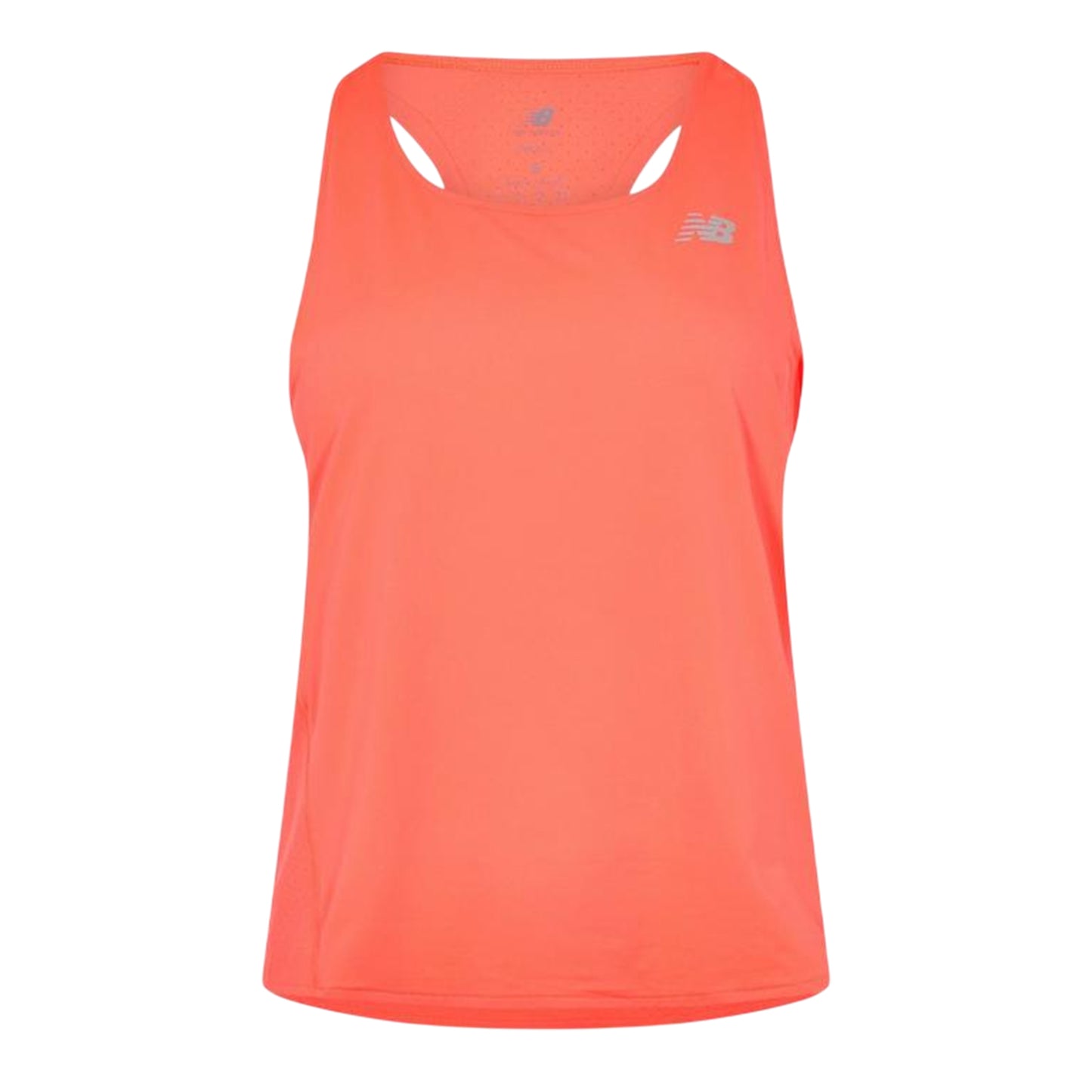 Red - Front - New Balance Womens-Ladies Lightweight Racing Vest Top