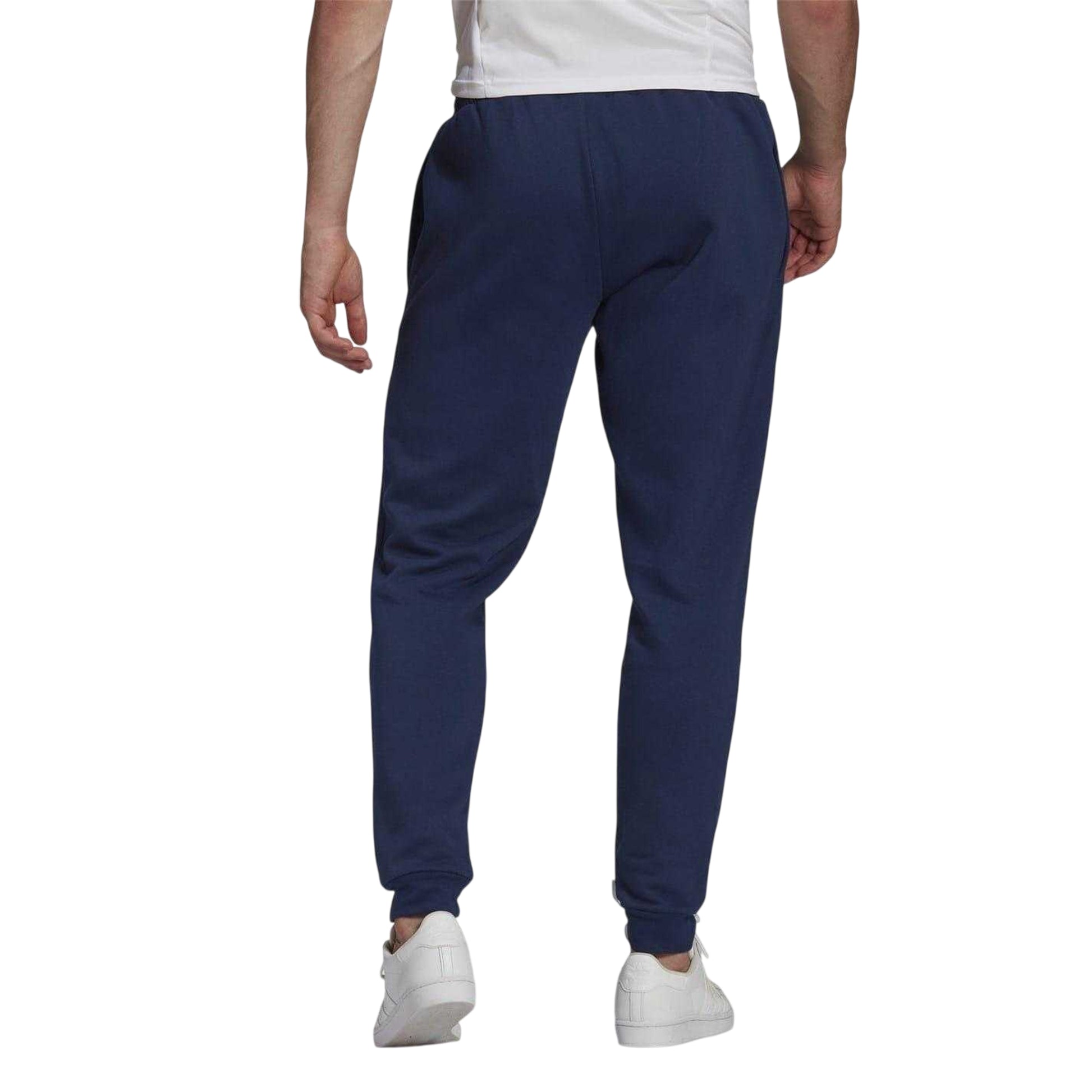 Navy - Back - Adidas Mens Entrada 22 Jogging Bottoms