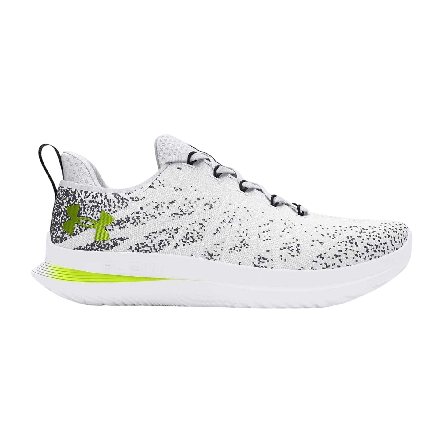 White-Yellow - Front - Under Armour Womens-Ladies Velociti 3 Running Shoes