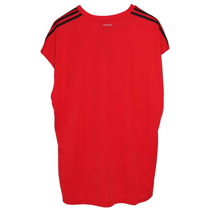 Red - Back - Adidas Mens All World Tank Top