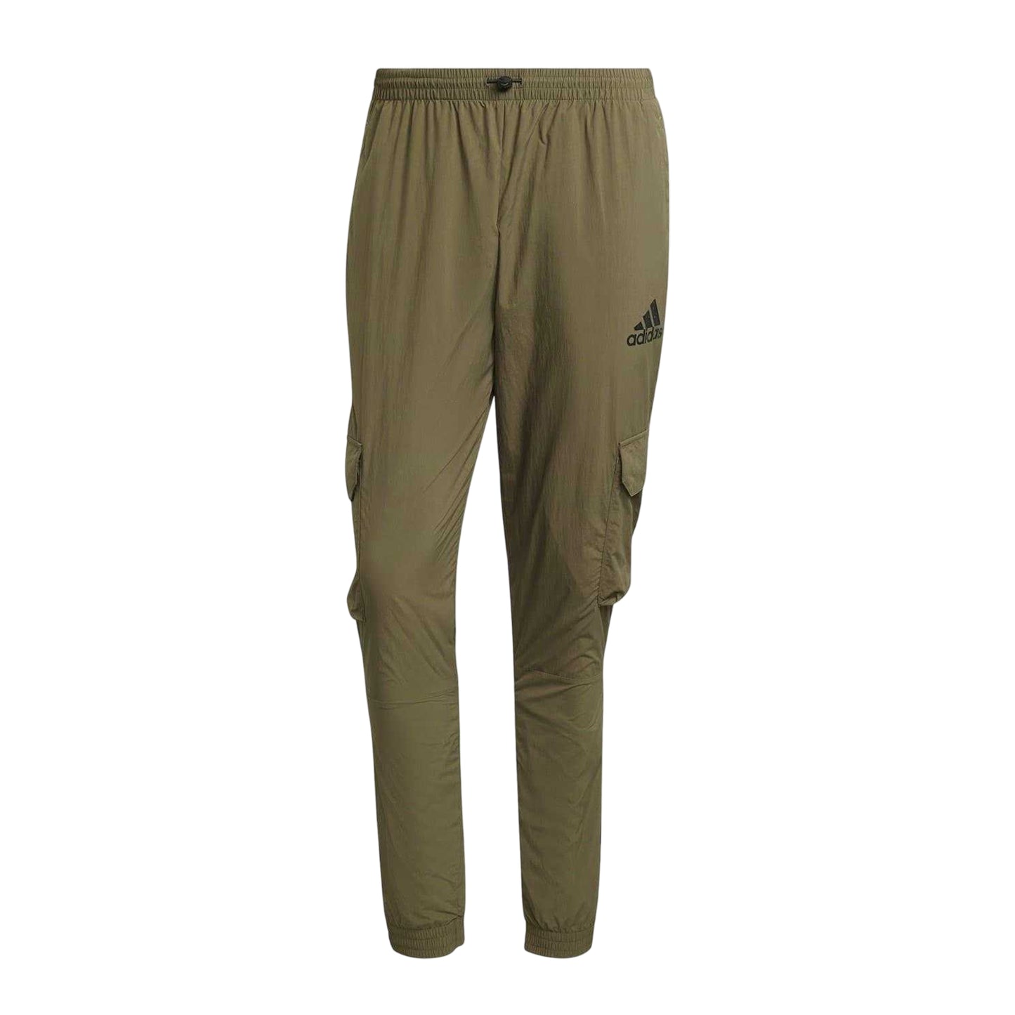 Khaki - Front - Adidas Mens Tech Jogging Bottoms