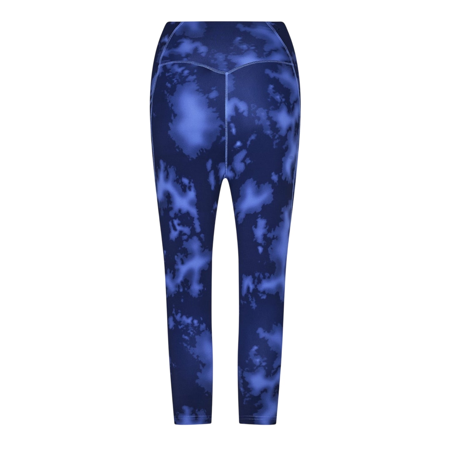 Navy Blue - Back - USA Pro Womens-Ladies Cropped Leggings