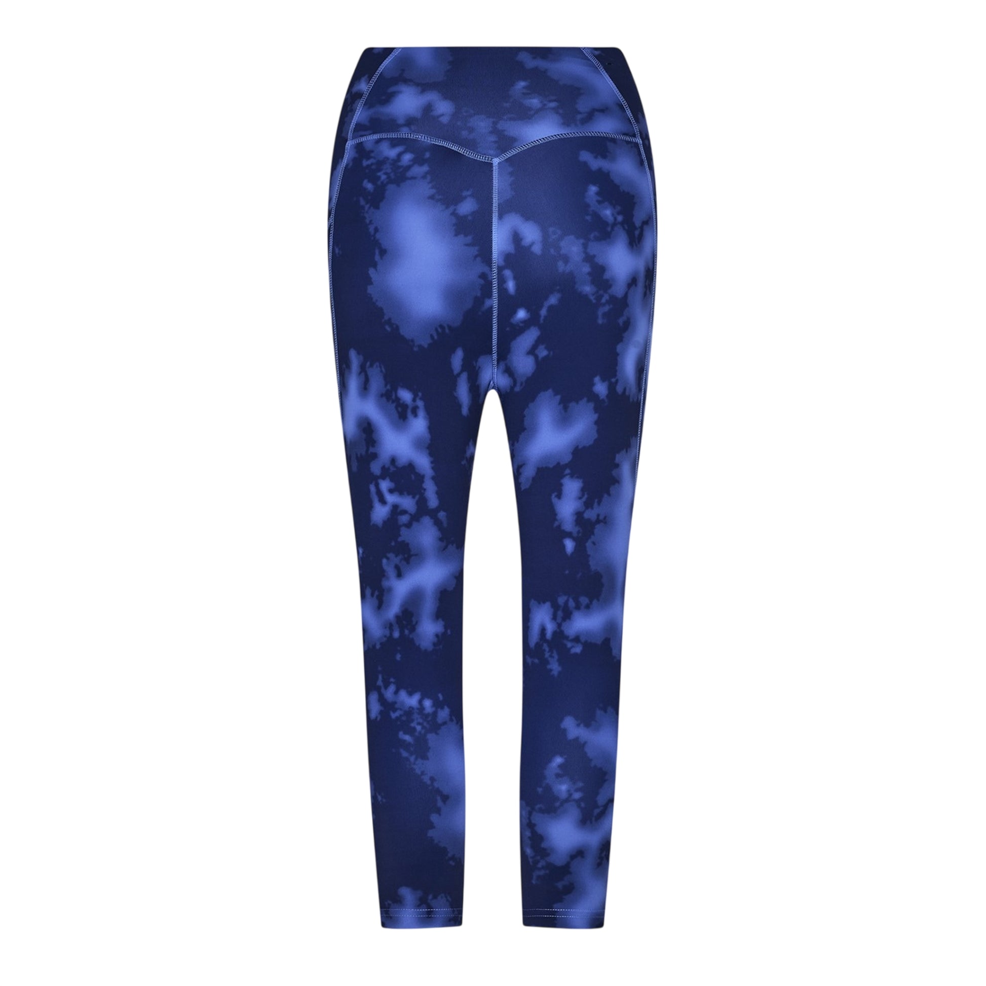 Navy Blue - Back - USA Pro Womens-Ladies Cropped Leggings