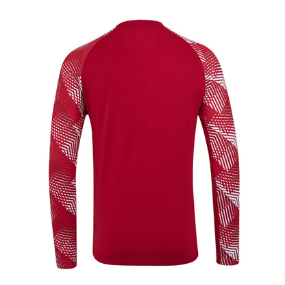 Red-White - Back - Castore Unisex Adult England Rugby Match Drill Top