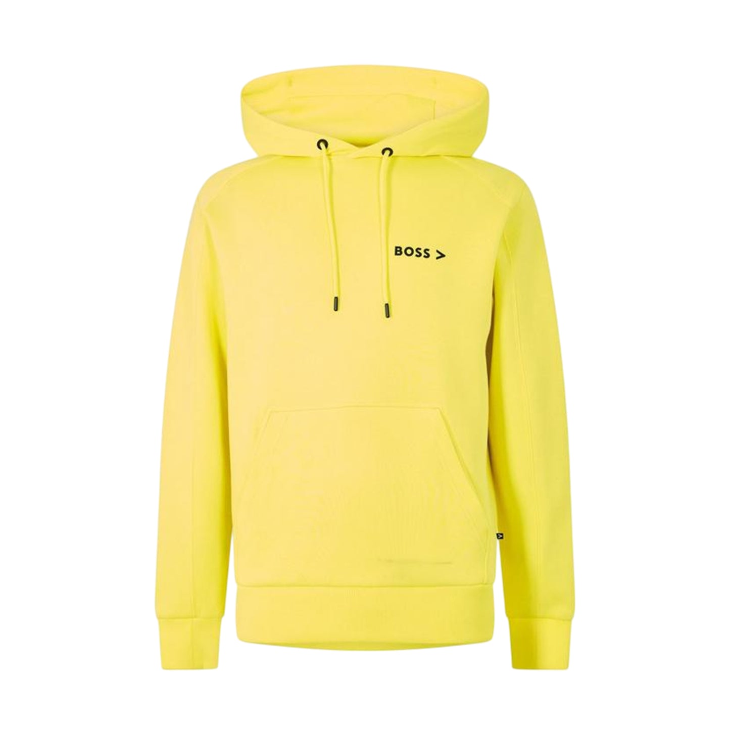 Bright Yellow - Front - Boss Mens P Seeger Hoodie