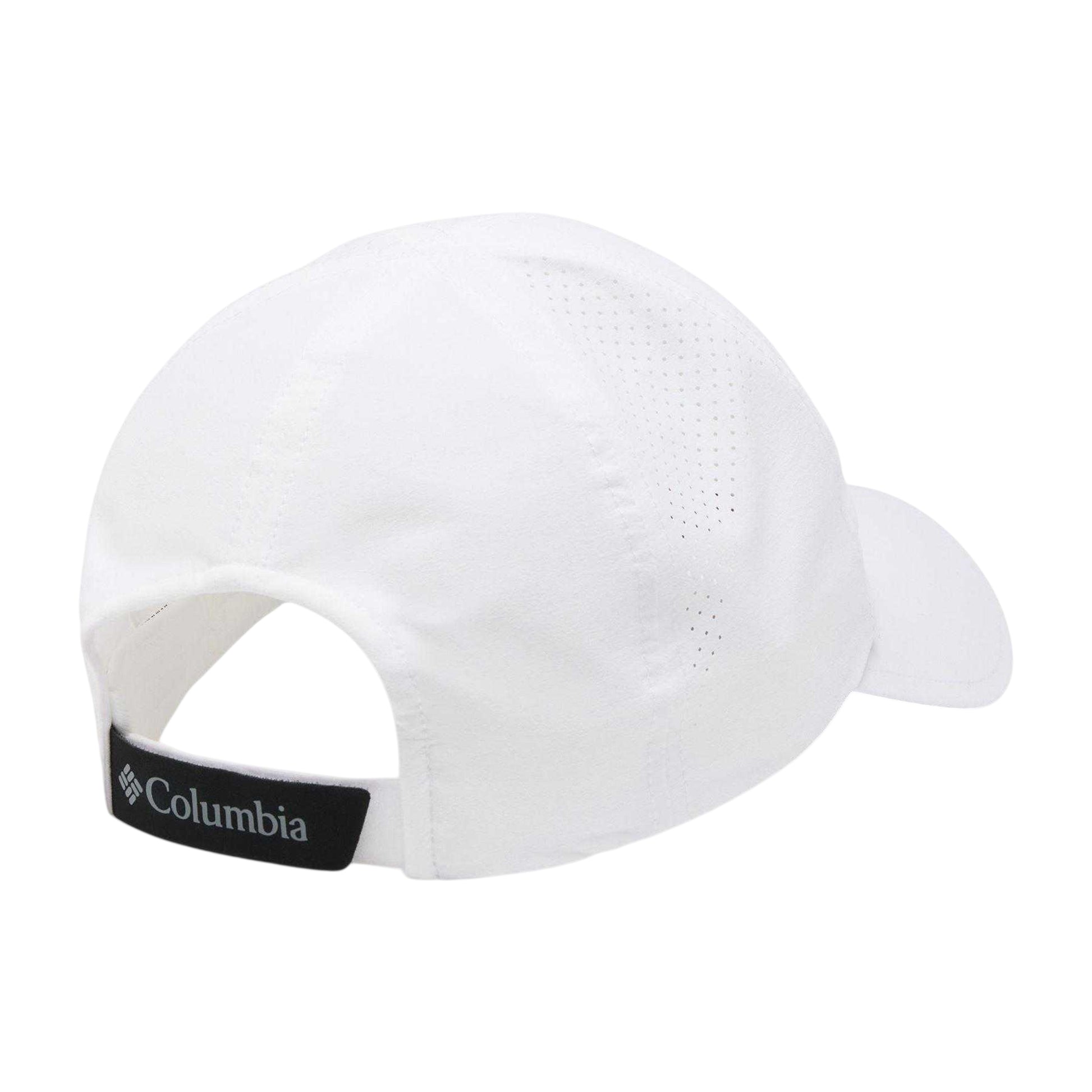 White - Back - Columbia Mens Plain Cap
