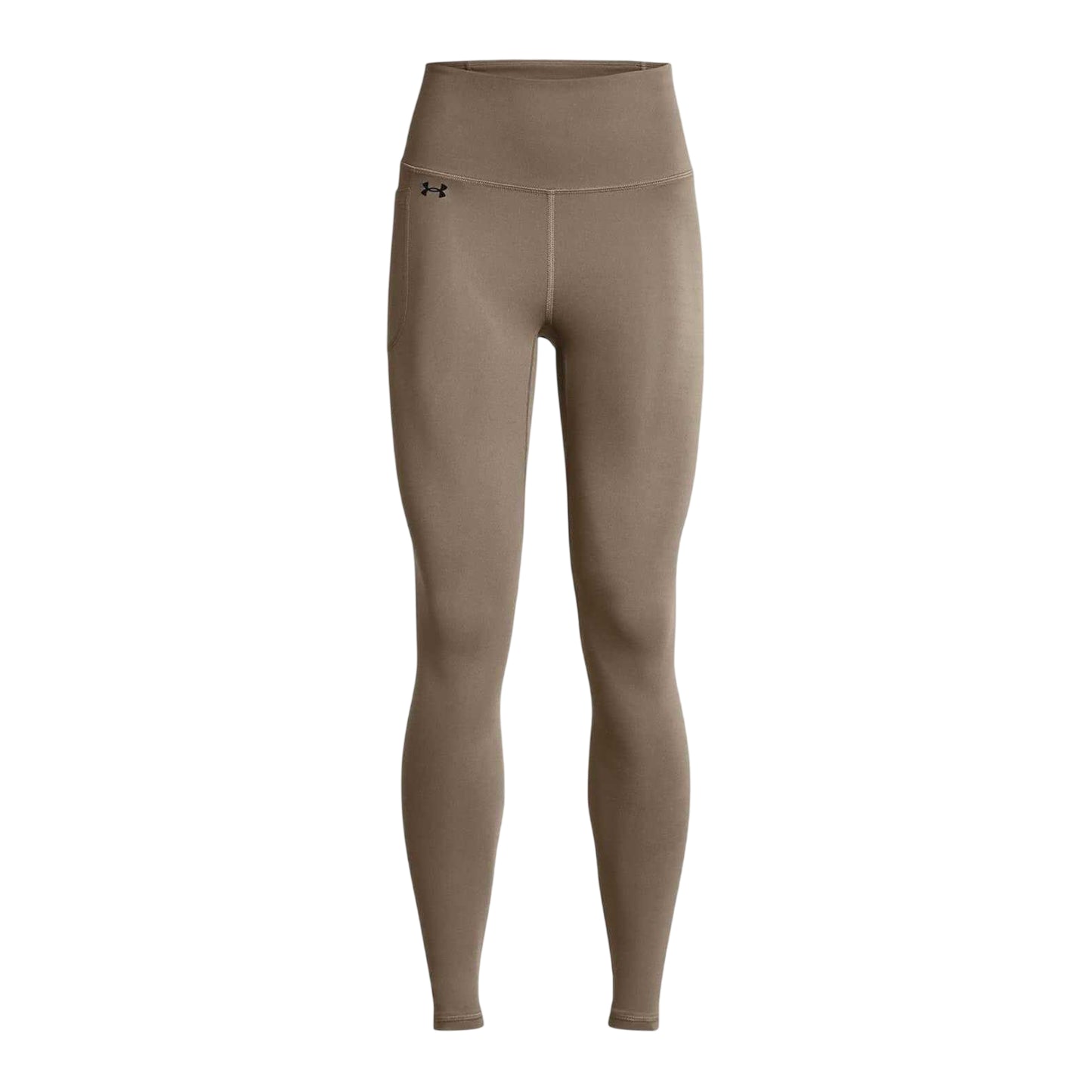 Taupe - Front - Under Armour Womens-Ladies Motion Leggings