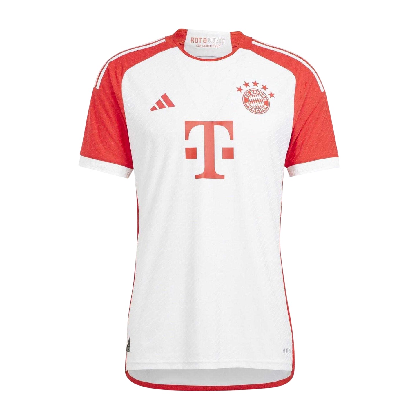 White - Front - Adidas Mens 23-24 FC Bayern Munich Home Jersey