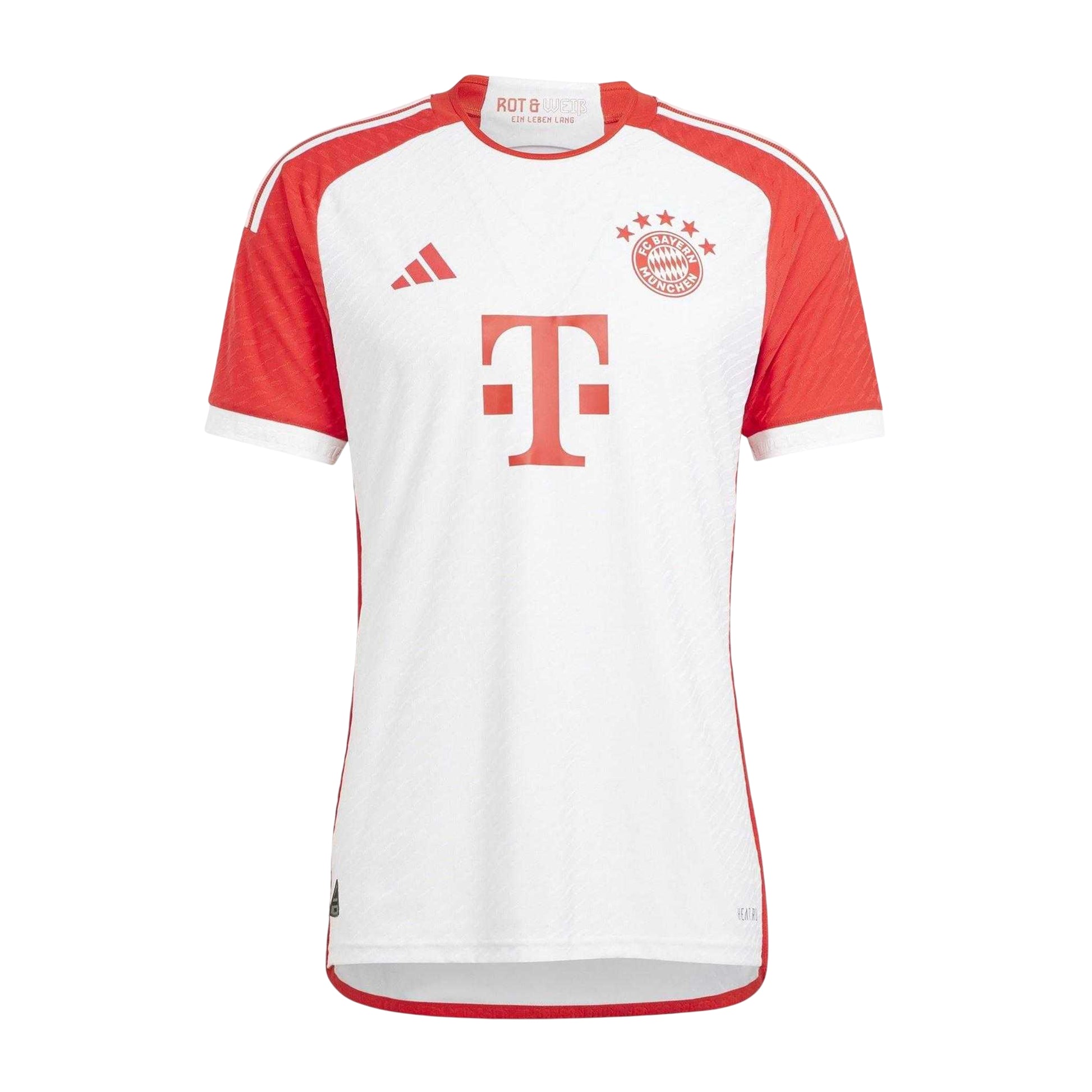 White - Front - Adidas Mens 23-24 FC Bayern Munich Home Jersey