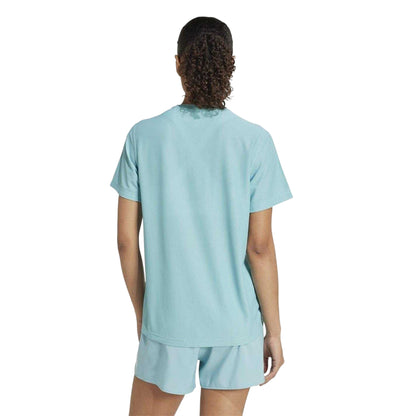 Mint - Back - Adidas Womens-Ladies Own The Run T-Shirt