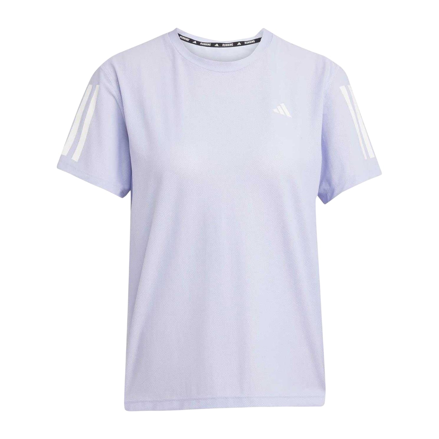 Violet - Front - Adidas Womens-Ladies Own The Run T-Shirt