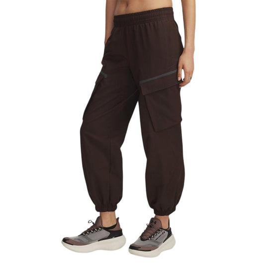 Dark Brown - Front - Under Armour Womens-Ladies Unstoppable Joggers