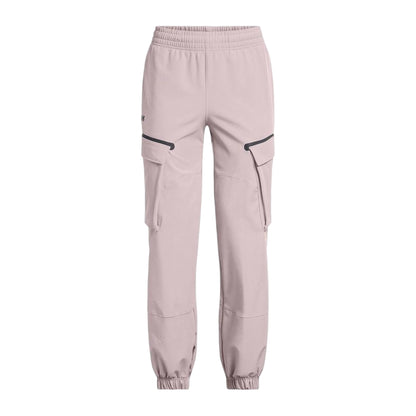 Grey - Front - Under Armour Womens-Ladies Unstoppable Joggers