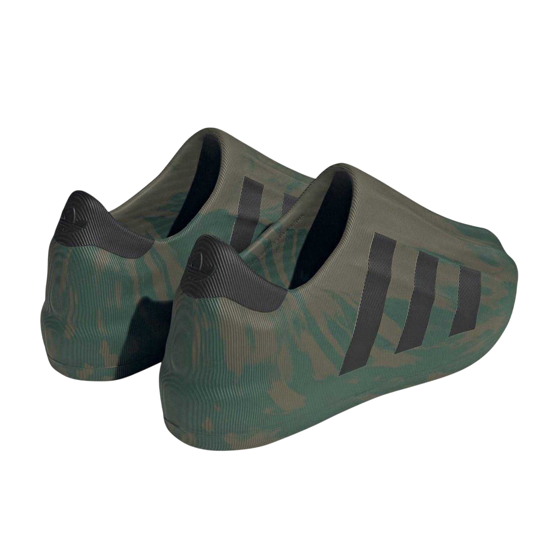 Olive Strata - Back - Adidas Mens Superstar Trainers