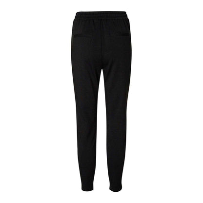 Black - Back - Vero Moda Womens-Ladies Vmeva Regular Jogging Bottoms