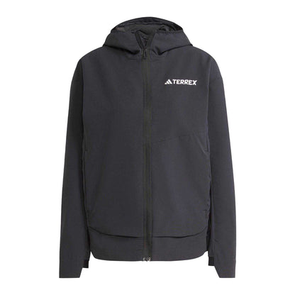 Black - Front - Adidas Womens-Ladies Terrex Multi Soft Shell Jacket