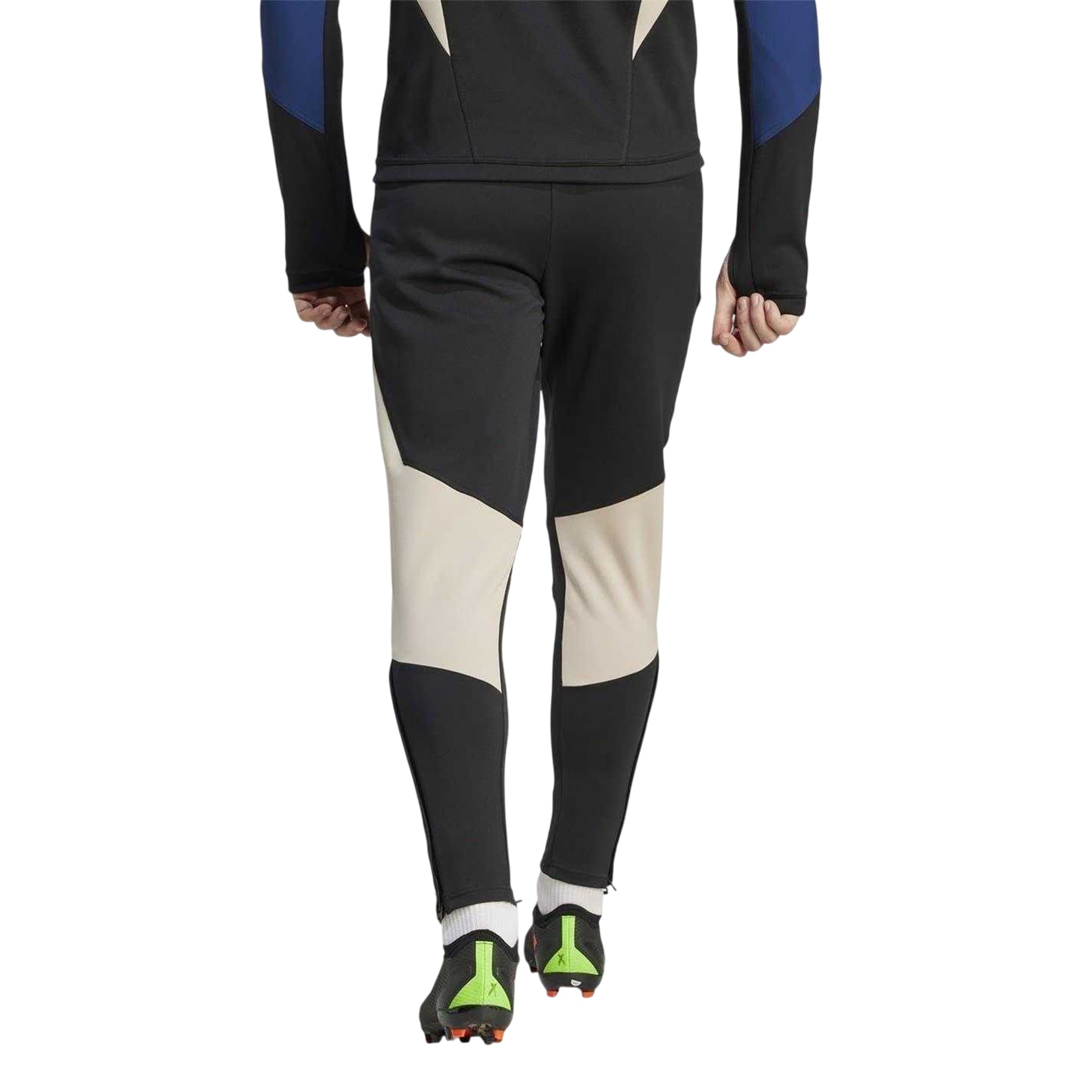 Black-Beige - Back - Adidas Mens Tiro 23 Competition Jogging Bottoms