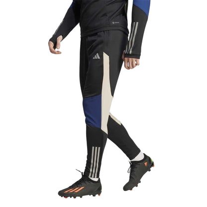 Black-Beige - Side - Adidas Mens Tiro 23 Competition Jogging Bottoms
