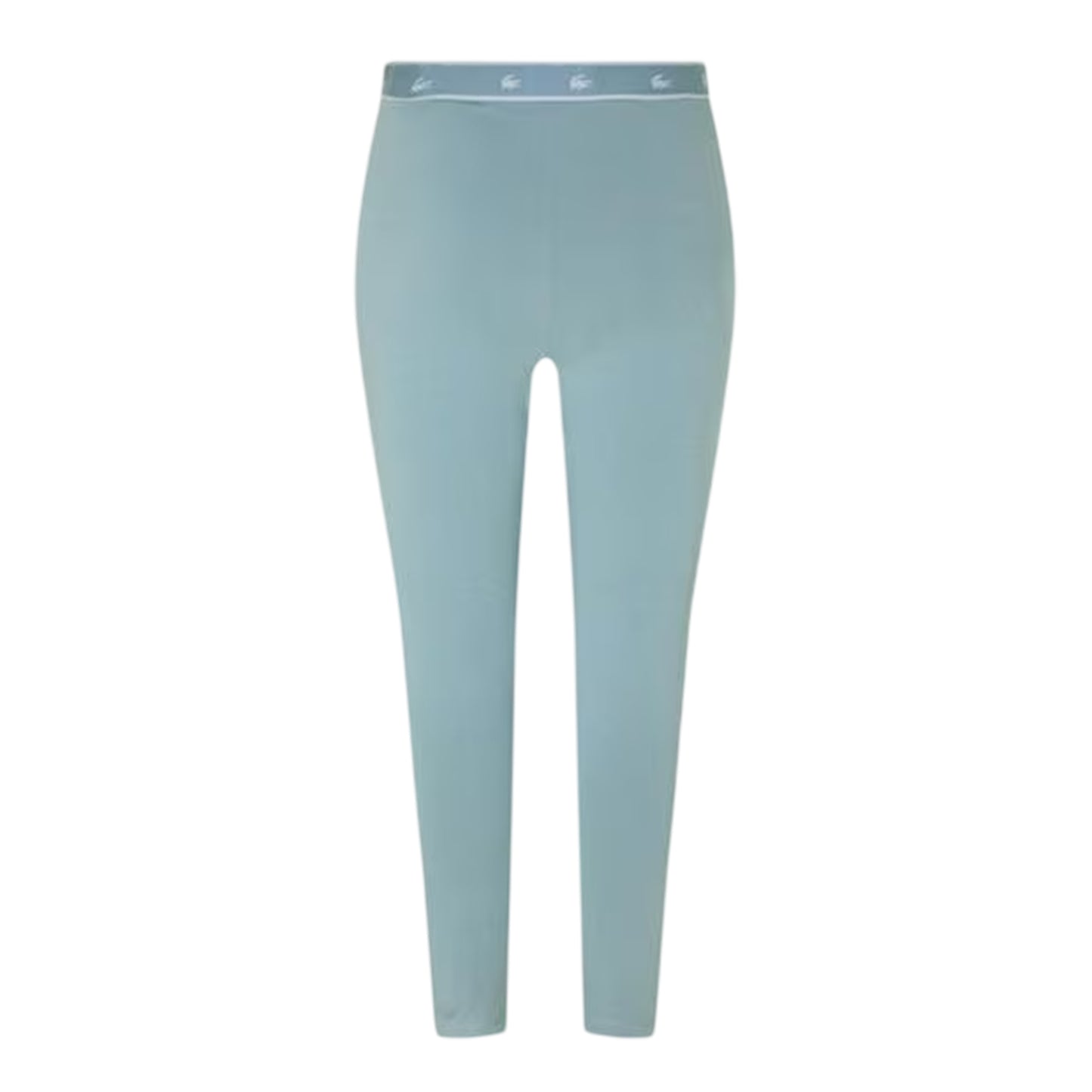 Alloy - Back - Lacoste Womens-Ladies Elasticated Crocodile Print Slim Leggings