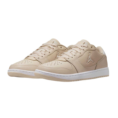 Beige-Ivory - Side - Air Womens-Ladies Low Cut Trainers