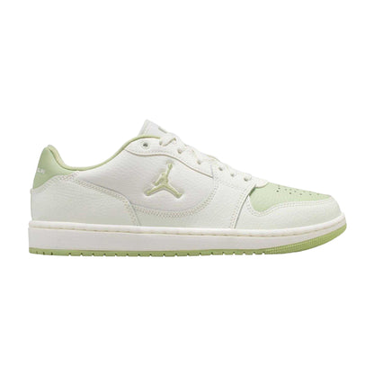 Off White-Olive - Front - Nike Womens-Ladies Air Jordan Low Cut Trainers