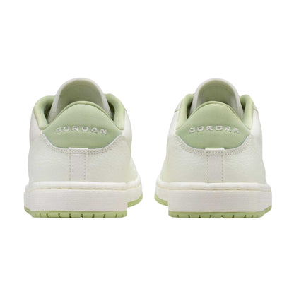 Off White-Olive - Back - Nike Womens-Ladies Air Jordan Low Cut Trainers