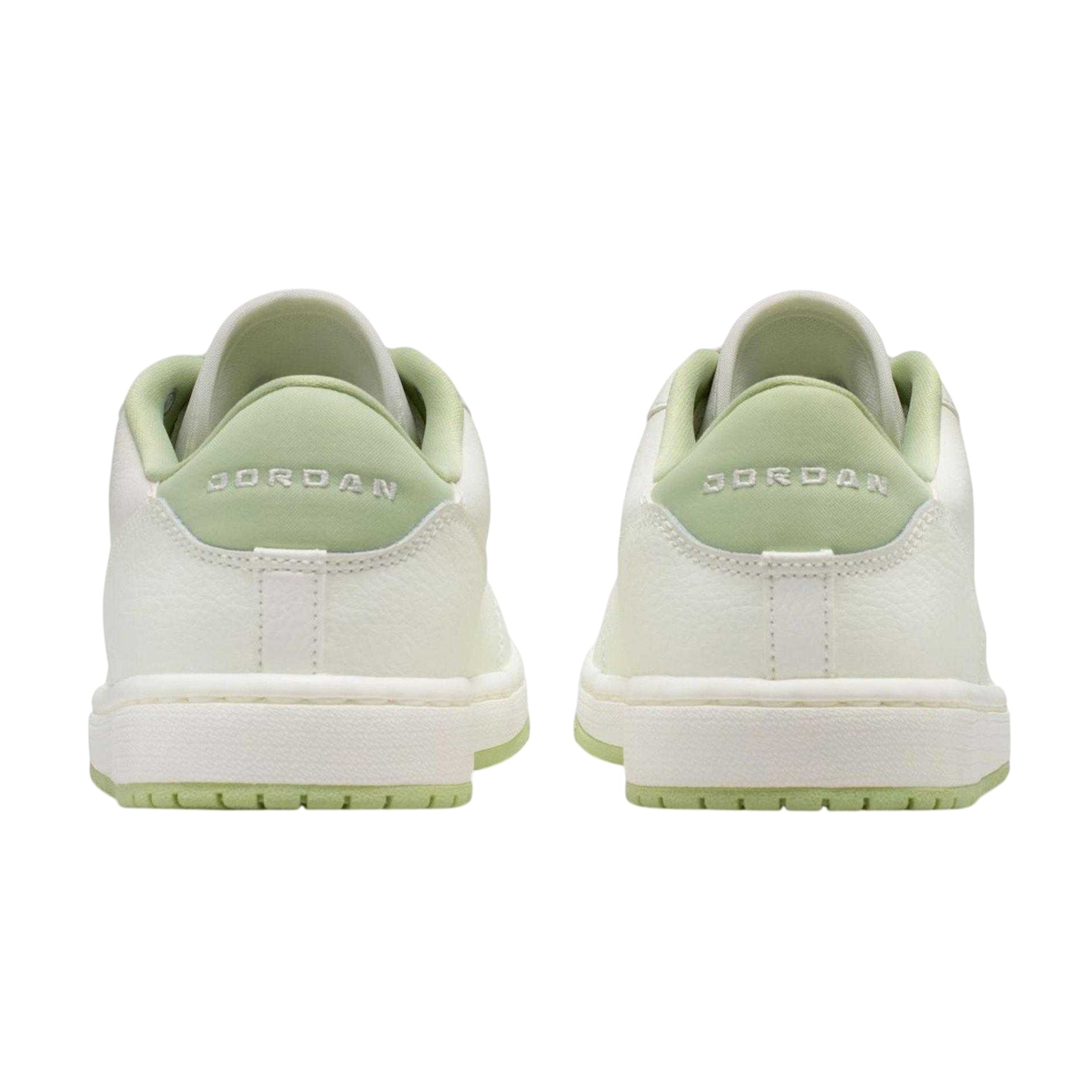 Off White-Olive - Back - Air Womens-Ladies Low Cut Trainers