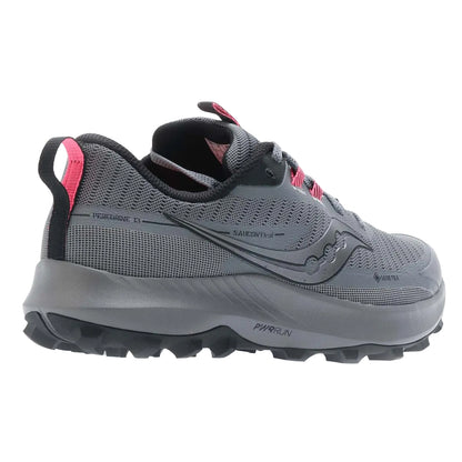 Grey - Back - Saucony Womens-Ladies Peregrine 13 GORE-TEX Trainers