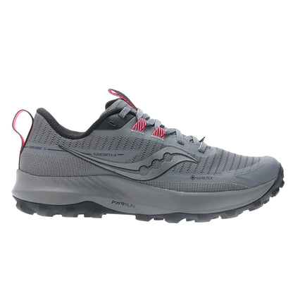 Grey - Side - Saucony Womens-Ladies Peregrine 13 GORE-TEX Trainers