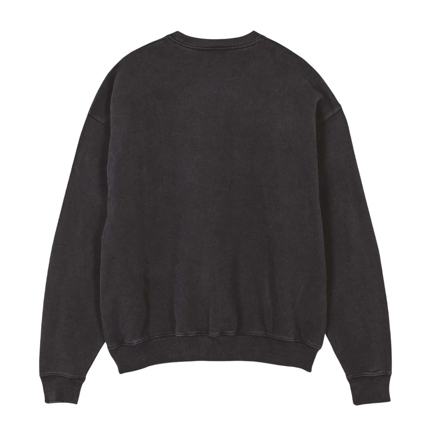 Black - Back - LY Mens Punk Crew Neck Long-Sleeved Sweatshirt