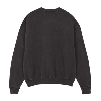 Black - Back - LY Mens Punk Crew Neck Long-Sleeved Sweatshirt