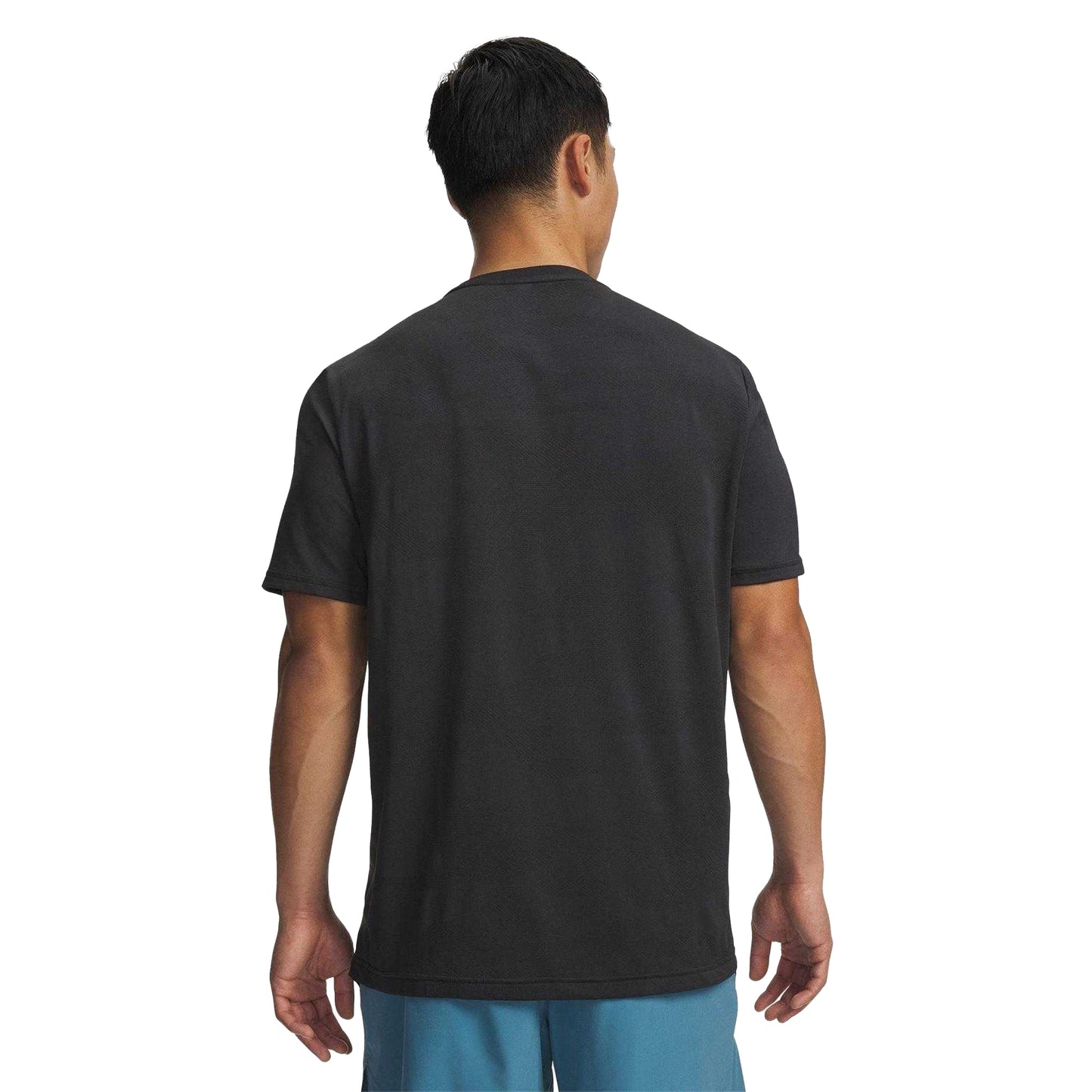 Black - Back - Under Armour Mens Vanish Elite Camo Seamless T-Shirt
