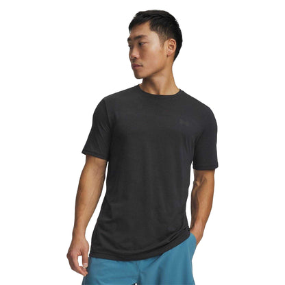 Black - Front - Under Armour Mens Vanish Elite Camo Seamless T-Shirt