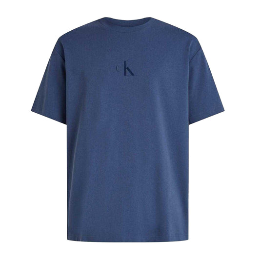 Oceana - Front - Calvin Klein Mens Monogram Crew Neck Regular T-Shirt